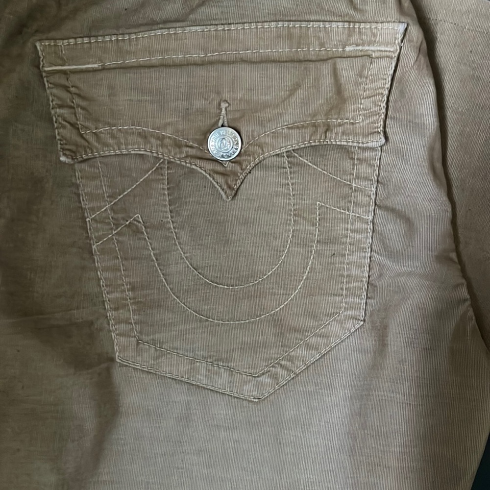 Men’s size 36 True Religion Corduroy pants